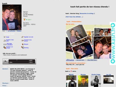 MySpace de Kash
